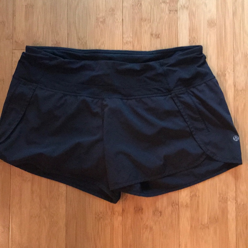 Lululemon Run Times Shorts - Black, sz 10